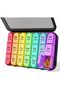 Pill storage box, double protection, keeps pills moist, use 3 times a week, daily pillbox