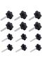 12 pieces of M6 (32) × 40mm and M8 (38) × 40mm external thread clamping handle knob screw handle star knob