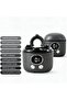 Gray 2-in-1 Electric Nail Clipper & Polisher with 2.5x Magnifying Glass, 3-Speed Automatic Care Trimmer - 2