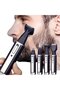 3-in-1 Precision Nose & Ear Hair Trimmer, Eyebrow & Beard Grooming Shaver Tool (Black)