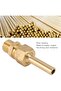 4-Pack Stainless Steel Hexagonal Fountain Nozzles (G3/8 male thread), rust-proof water feature spray heads. - 3
