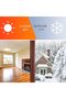 Door gap windproof strip, single - sided windproof strip, sound insulation, prevents cold air and insects from entering, maintains the temperature... - 3