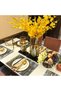6 Pieces Thickened Napkin Rings, Beautiful Napkin Ring Holder, Napkin Buckles, Napkin Rings, Napkin Holder, Buckles for Wedding, Dinner, Party, Gold. - 3