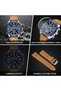 Watch for Men Silver Stainless Steel Mens Watches 30M Waterproof Analog Quartz Movement Wrist Watch Gifts for Men - 4