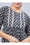Women Cotton Lace Detailed Tunic Top - 6