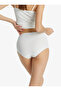 Blackspade Women's Slip High Waist Panties Essential 1307 - White - 2