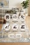 Machine Washable Non-Slip Base Stain-Resistant Digital Living Room Kitchen Balcony Carpet and Floor Mat - 4