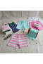 Girl's 10-Pack Mixed Comfortable Cotton Kids Shorts Bb2768 - 7