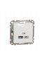 Priză USB de perete albă - 2