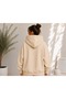 Women's Minimal Printed Oversize Sweatshirt - 2