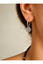 Steel Design Navy Blue Natural Stone Earrings-Necklace - 3