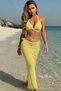 Sea Star Detail Bikini Pareo Set - 2