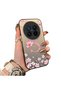 Vivo X200 Pro Compatible Silicone Edge Hard Back Case Couple Phone Case with Letter S Pattern