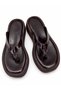 Gny Women's Brown Flip-Flops with Padded Sole Casual Slippers Comfortable Summer Slippers - 2