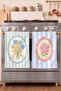 Patterned (Printed) Kitchen Towels & Hand Towels (Set of 2) |   30×50 cm