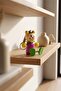 Nostalgic Wooden Girl Figure Bouncy Keychain - 6