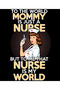 Women's Oversize Nurse Printed T-Shirt for Mothers Relaxed Fit Daily Wear Modern Stylish Comfortable - 3