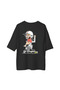 Men's Oversize T-Shirt Cycling Enthusiast Line Art Printed Relaxed Fit Casual Wear Modern Stylish - 2
