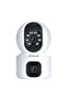 iHome 03 4MP Smart WiFi Security Camera, 2K Indoor CCTV Camera with 360° Panoramic View, IR Night Vision, Two-Way Talk, Motion Detection Alerts, V380 Mobile App, 128GB SD Card Support, Home Monit