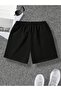Unisex Oversize Relaxed Fit Special Design Printed Shorts - 2