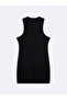 Camisole Basic Black Dress - 4