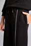 Barrel Fit College Printed Black Sweatpants for Boys H9607A826Au - 5