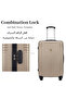 4-Piece ABS Hard Shell Luggage Set for Family, 20/24/28/32 Inch, TSA-Approved Lock, 360° Silent Spinner Wheels, 3-Level Adjustable Handle, Unisex for Men Women - 5