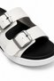 Farilya Women's Double Buckle Light Sole Comfortable Daily Summer Sports Slippers - 7