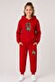 Busekids New Season Printed Hooded Children's Tracksuit Set