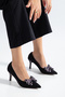 D5182 Daily Women's Classic Heeled Bow Shoes - 4