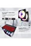 Prism Core ATX Gaming PC Case, Triple Glass, 7 ARGB Fans, 420mm GPU, 360mm Radiator Support - 3