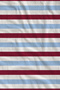 Retro Burgundy Blue Horizontal Striped Patterned 70X150 Beach Towel - Digital Printed Fade-Resistant Bath Towel - 3