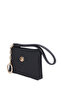 Black Women's Mini Portfolio & Clutch Bag Usc26764 - 3
