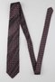 Brown Floral Pattern Italian Silk Pleated Tie Est231 - 5