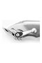 Metal Professional Cordless Clipper Silver - 4