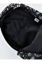 Black Football Ball Printed Boys' Backpack - 5