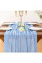Socomi Cheesecloth Table Runner 10ft Gauze Boho Rustic Dusty Pink Cheese Cloth Table Runner for Baby - 5
