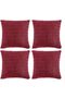 4 Packs Boho Fall Decorative Throw Pillow Covers 18x18 Inch for Living Room Couch Bed Sof