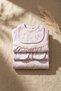 Baby Zuru Lavender Flower Embroidered 10 Piece Baby Girl Hospital Outfit - 100% Cotton Antiallergic Luxury Z - 3