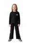 Girls' Set Children's Long Sleeve Set with Bow and Black Detail - 2