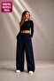 3 Pieces of Black, Gray, Navy Blue Comfortable Fit Daily Sweatpants with a Gift - 4