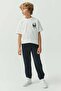 Boy's Tie-Dye Detailed Sweat Bottom - 3