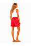 Women's Linen Shorts – Elastic Waist, Pockets, Comfortable Fit, Stylish Summer Model - 5