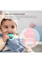 Infant Teether Toy, Water Fillable Teething Relief Toy for Babies, Cools and Massages Sore Gums, No Handle - 4