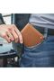 Men's Wallet Genuine Leather RFID Blocking Bi-fold Wallets with Double ID Window Everyday Car - 6