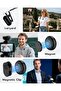 Wireless Lavalier Microphone for iPhone/Android, TNW A36 Mini Mic with Noise Cancellation, 2in1 Clip - 2