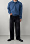 Men's Polo Collar Oversize Knit Sweater – Comfortable Fit - 4