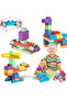 Soft Rubber Building Block, Colorful Soft Rubber Building Block, Vibrant Silicone Stacking Cu