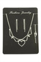 Heart Stone Set Necklace