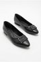 05129 Comfortable, Stylish, Elegant Women's Ballerinas with Stone Buckle Detail
